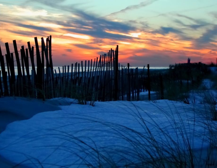 Dune road in late fall